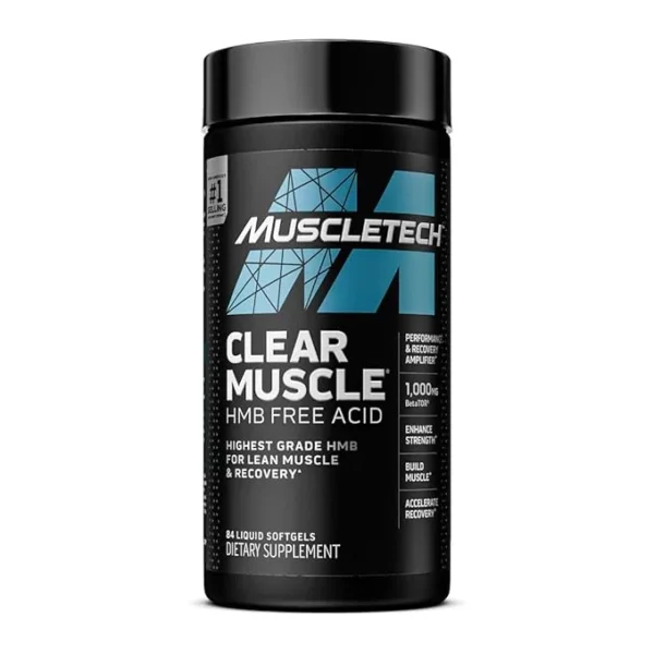 MuscleTech Clear Muscle 84 Softgels