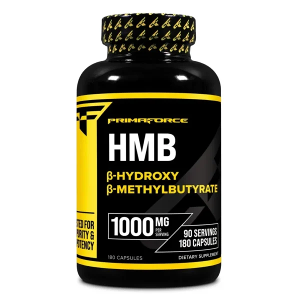 Primaforce | HMB 1000MG | Stimulate Protein Synthesis | 180 Capsules