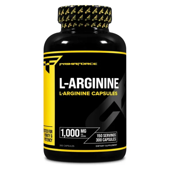 Primaforce | L-Arginine 1000MG | Extra Strength Amino Acid | 300 Capsules