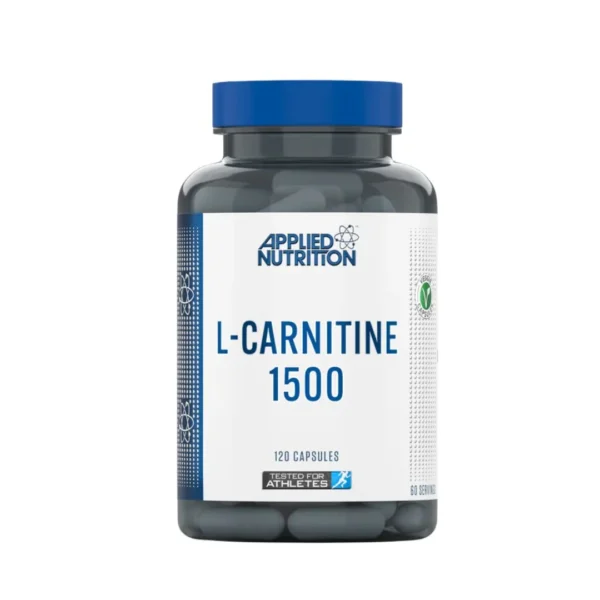 Applied Nutrition |  L-Carnitine 1500MG | Convert Fat into Energy, Fat Burner | 120 Capsules