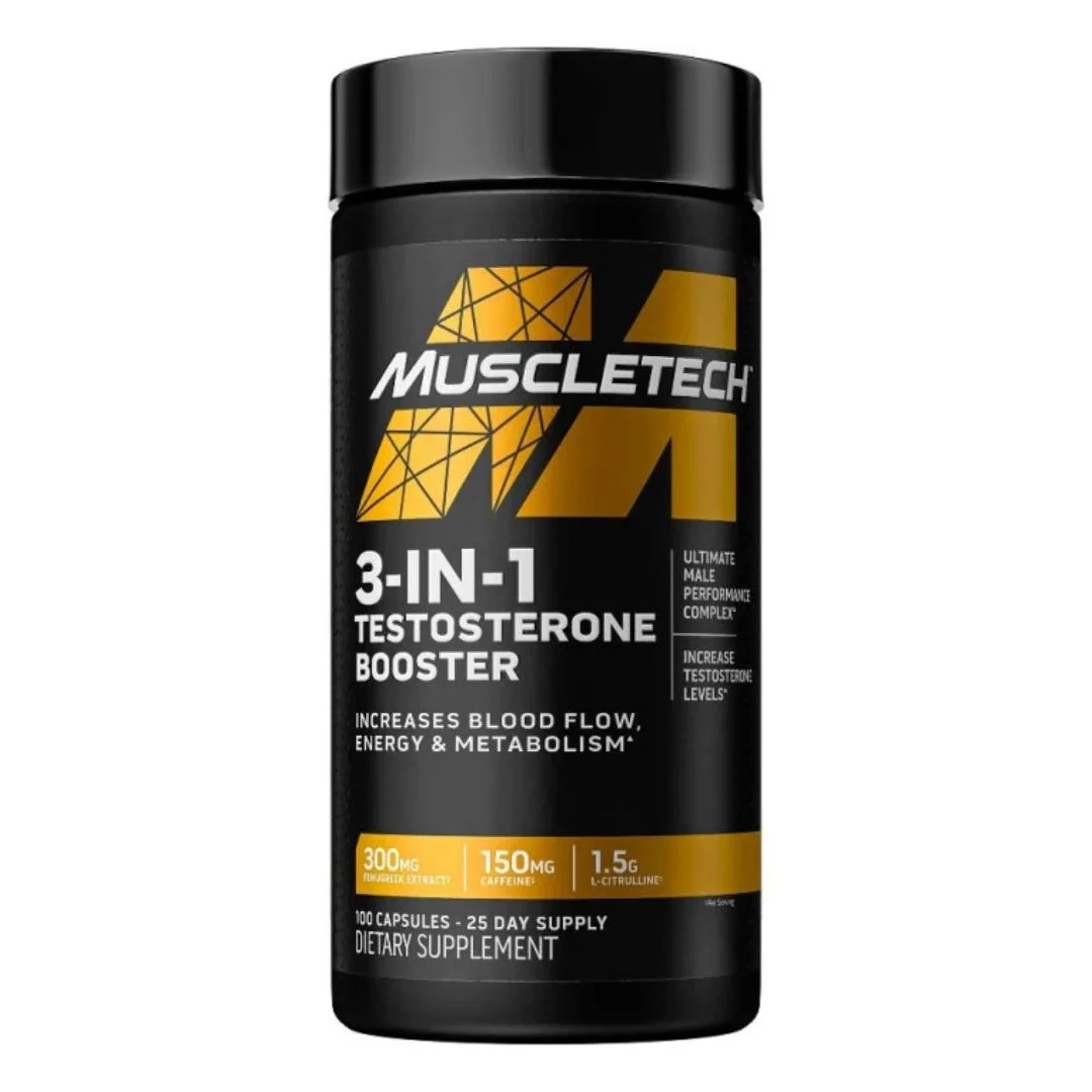 MuscleTech 3 in 1 Testosterone Booster
