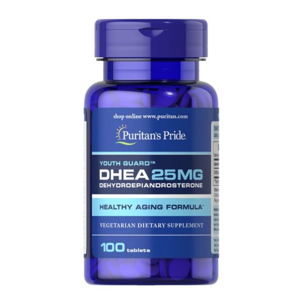Puritan’s Pride |  DHEA 25MG | 100 Tablets