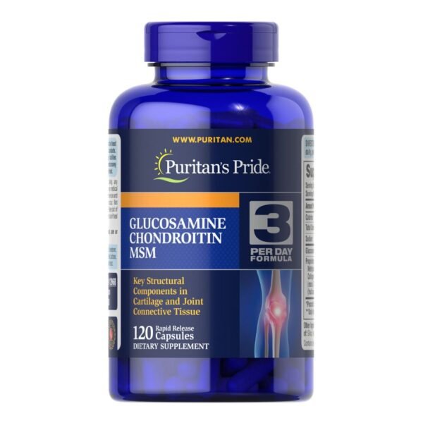 Puritan’s Pride | Glucosamine Chondroitin MSM 680MG | 120 Capsules