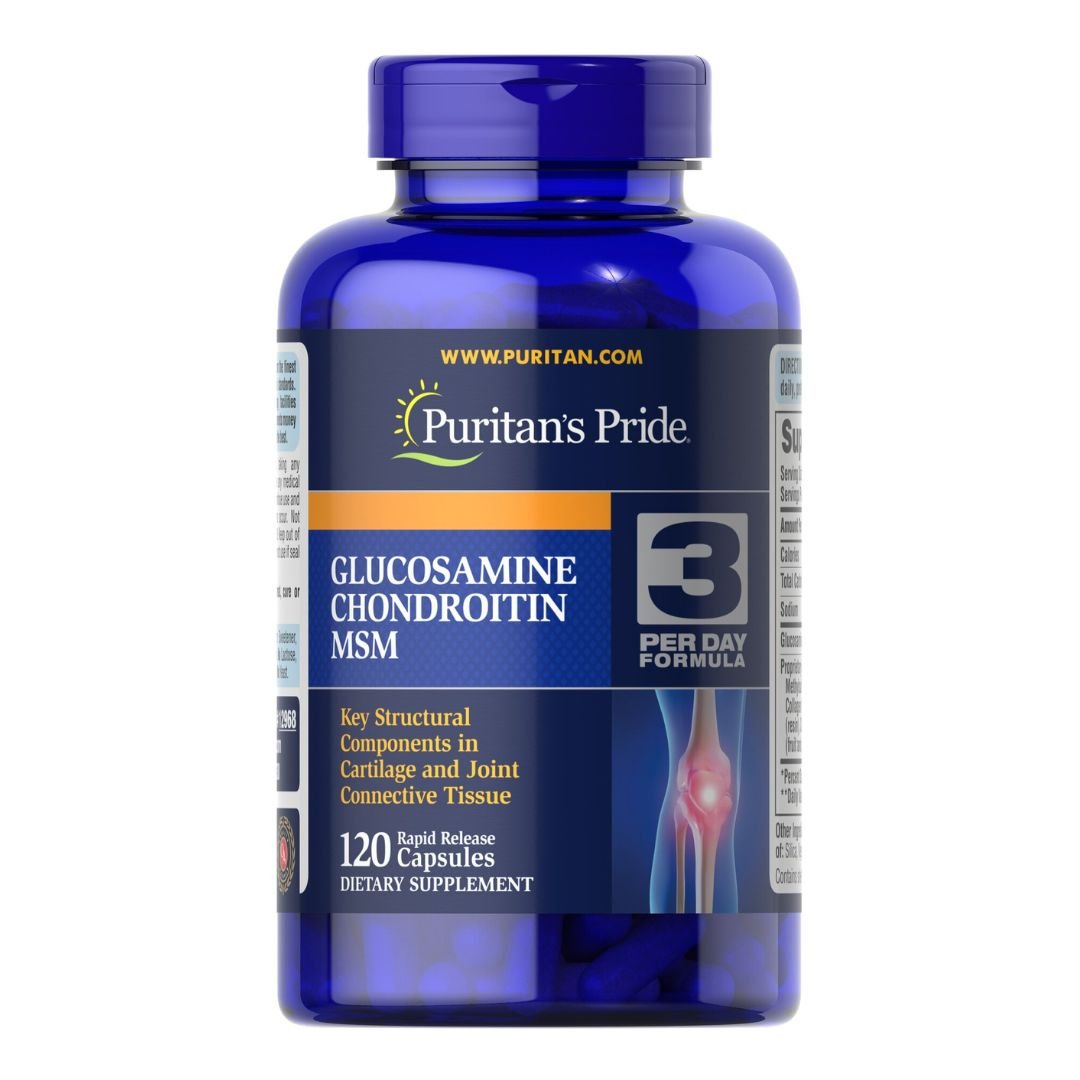 Glucosamine Chondroitin MSM – 120 Capsules