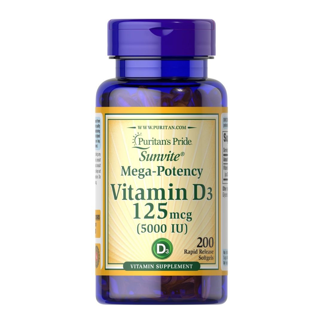 Vitamin D3 – 125MCG