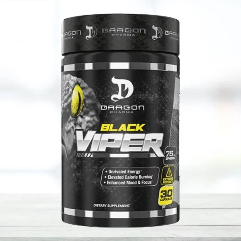 DragonPharmaBlackViperAdvancedThermogenicSupport30CapsulesEnergy_MetabolismFormula