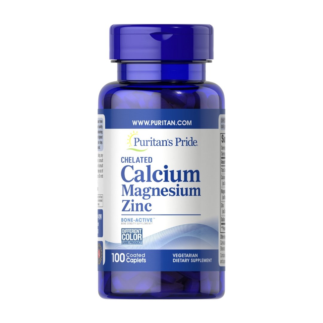 calcium magnesium zinc 100 capsules