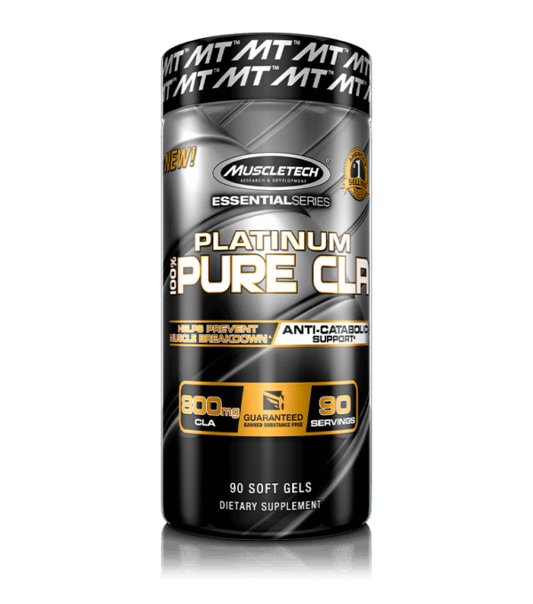 MuscleTech | Pure CLA | Anti-Catabolic Support | 90 Softgels
