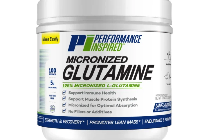 Performance Inspired | Micronized Glutamine Unflavored | 500g (100 Servings)
