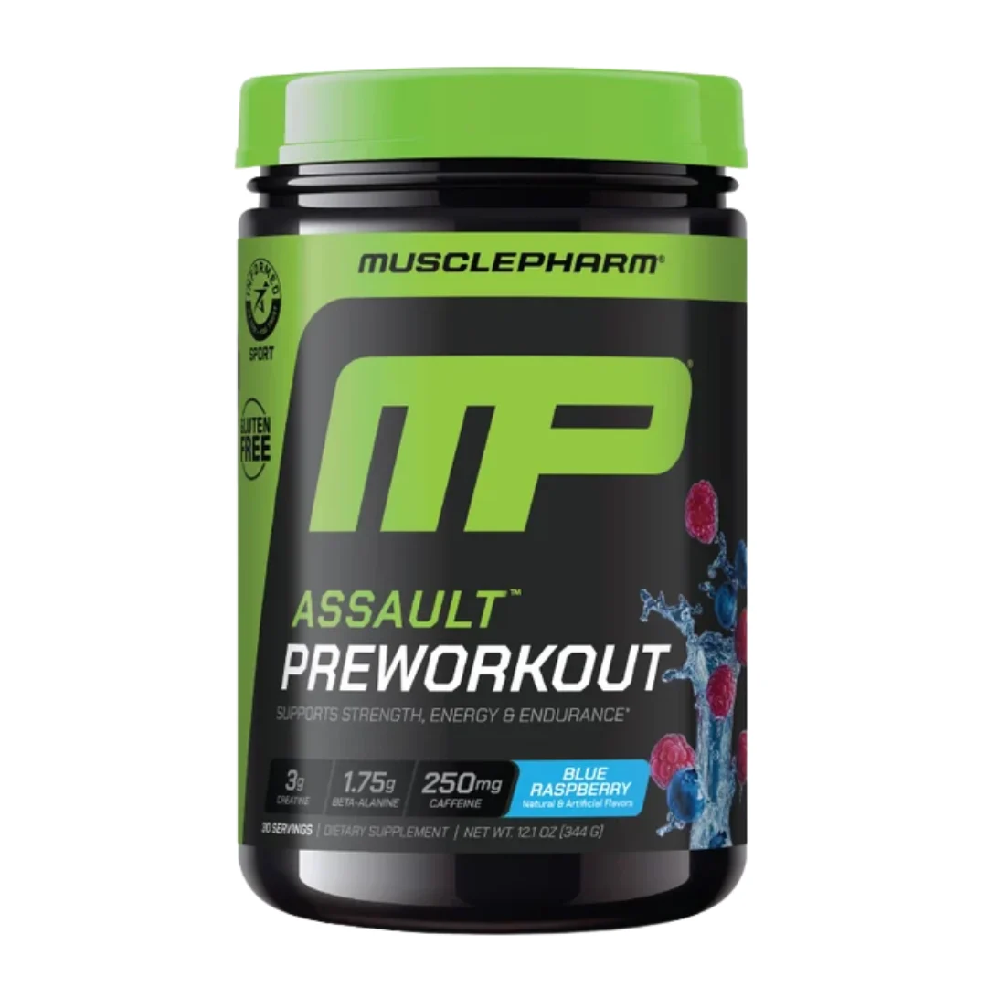 Muscle Pharma Assault Preworkout 344GM – Blue Raspberry